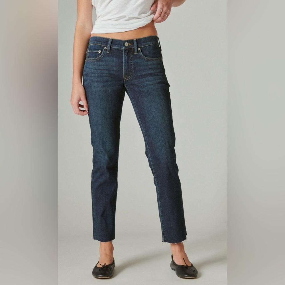 Lucky Brand Sweet Crop Jeans